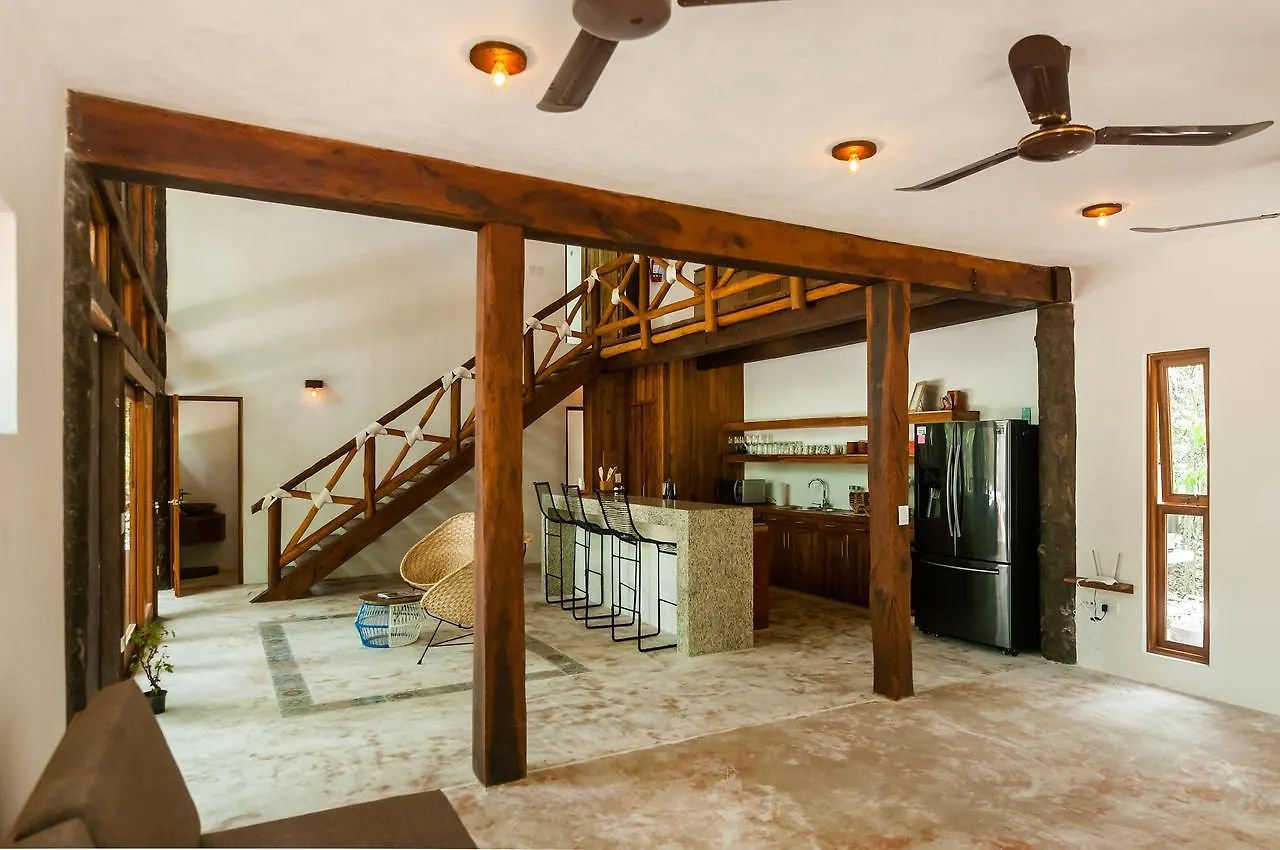 Jungle Chic Villa In Chemuyil Tulum Mexico