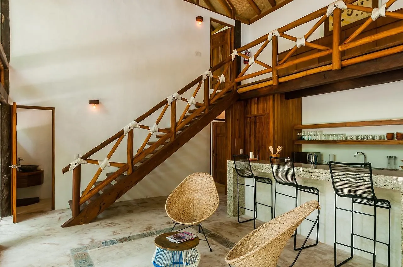 Jungle Chic Villa In Chemuyil Tulum 0*,