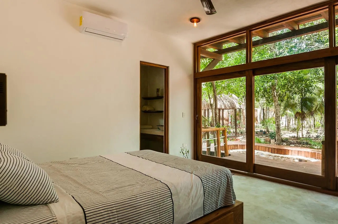 Jungle Chic Villa In Chemuyil Tulum Mexico