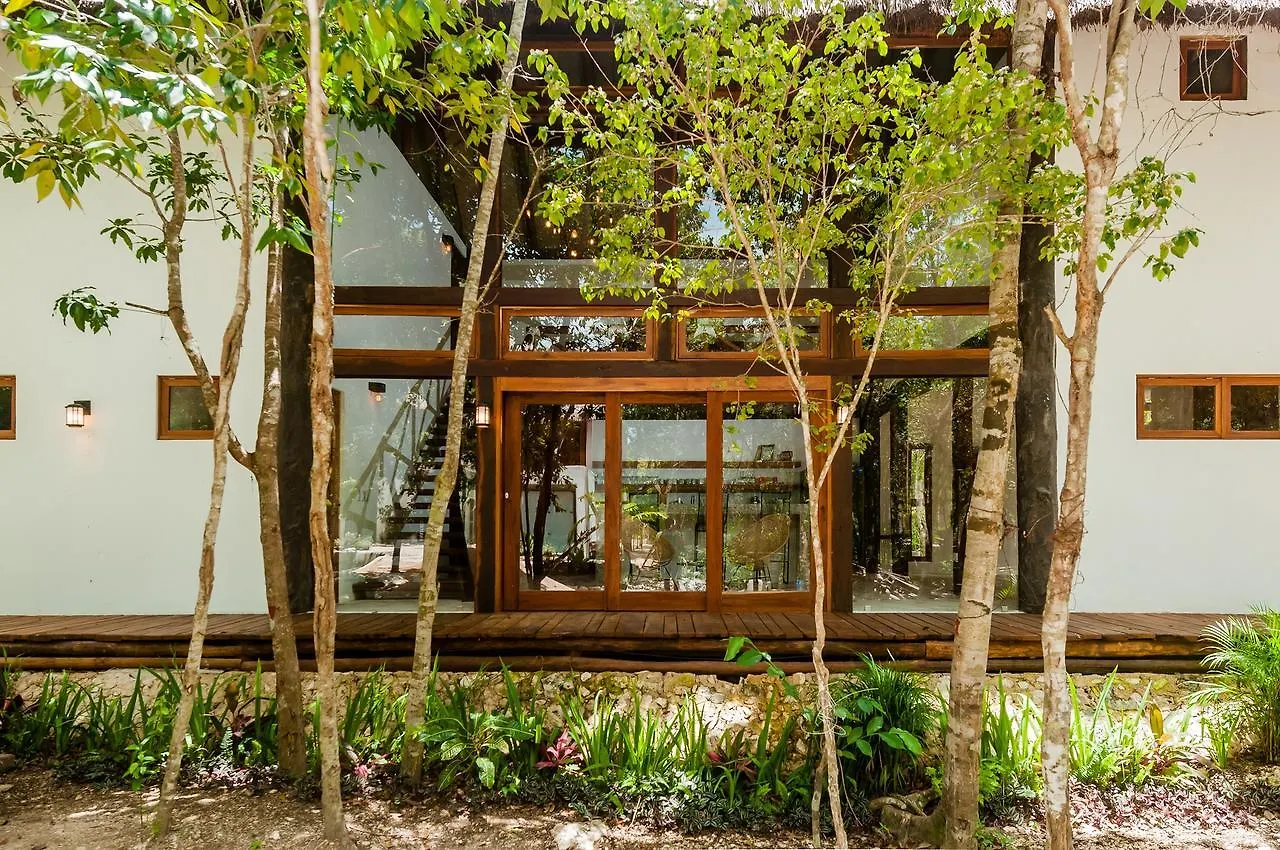 Jungle Chic Villa In Chemuyil Tulum 0*,